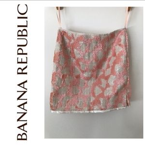 Banana Republic sequin mini skirt Sz 0